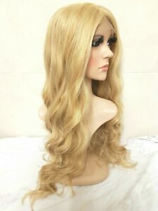 Full lace wavy blond