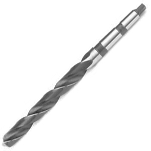 Hss M2 Taper Shank Twist Drills - Color: Black And Silver