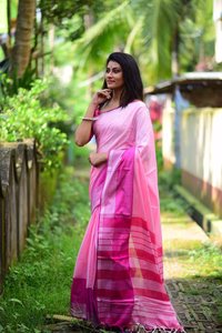 Cotton Linen Sarees