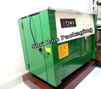 Semi Automatic Strapping Machine - Metal, 895x565x735 Mm | Green, 0.25 Hp Motor, 2 Second/strap, Heat Sealed