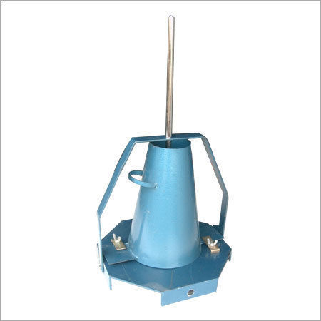 Slump Cone Test Apparatus Capacity: 2000 Kg/Hr