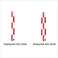 Ranging Rod - Metal Material, Multicolor Design | Manual Operation For Industrial Usage