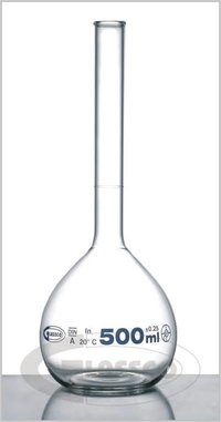 FLASK VOLUMETRIC, WITH RIM ONE MARK, WITHOUT STOPPER 1000ML