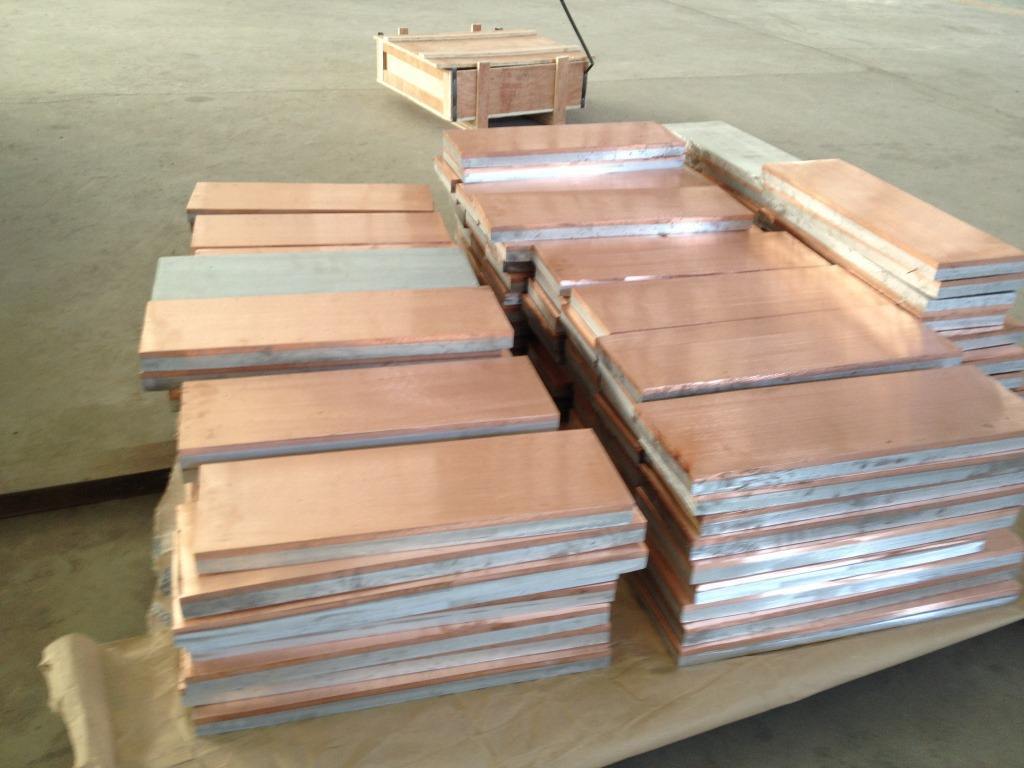 Titanium or Steel Clad Plate