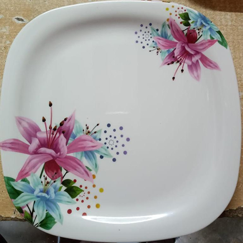 Printed Square Plate