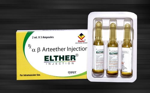 Liquid Anti Malaria Injectables (Alpha Beta Arteether 150 Mg Per 2 Ml)