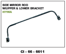 Side Mirror Rod w/upper & lower Bracket Hywa (cinew)