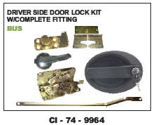 Driver Side Door Lock Kit Bus (Cinew) Vehicle Type: 4 Wheeler