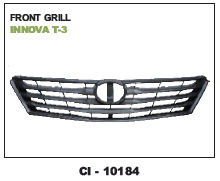 Car Front Grill Innova T-3 Grey (Cinew) Vehicle Type: 4 Wheeler