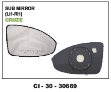 Sub Mirror cruze  (cinew)