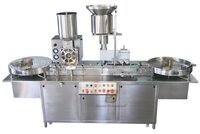 Dry Injectable Powder Filling Machine - Color: Sliver