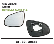 Sub Mirror corolla, altis T-2  (cinew)