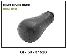 Gear Lever Knob Scorpio (cinew)