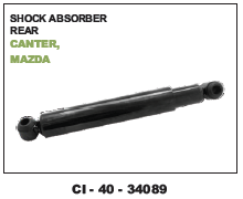 Shock Absorber Rear Canter, Mazda (cinew)