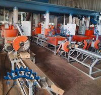 Fully Auto Wood Sawdust Pallet Feet Machine Capacity: 4-5 Ton/day