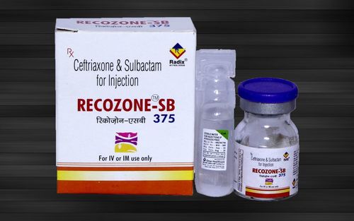 Ceftriaxone 250 Mg & Sulbactam 125 Mg Injection