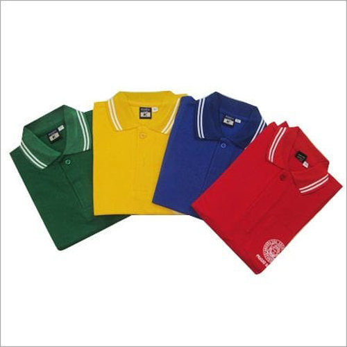 Collar Neck School T-Shirt