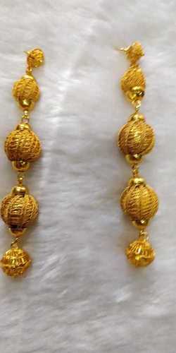 African yellow earrings African yellow earrings