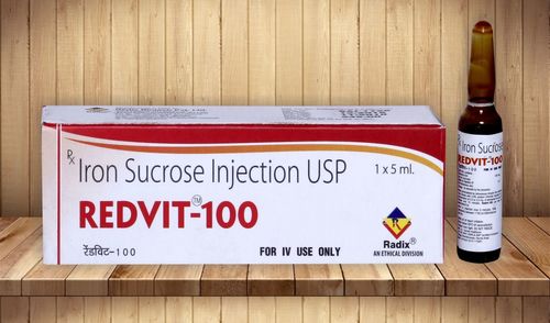 Iron Sucrose 50 Mg Per 2.5 Ml And 100 Mg Per 5 Ml