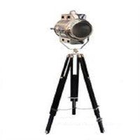 Black Wooden Tripod Spot Light