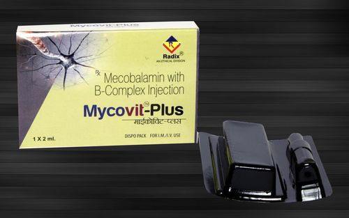 Methylcobalamin 1000 mcg,Thiamine 100 mg,Pyridoxine 100 mg,Nicotinamide 100 mg,D-Panthenol 50 mg