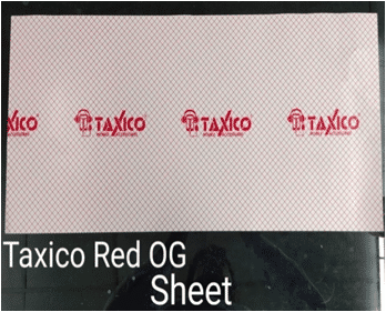 TX- RED OG SHEET