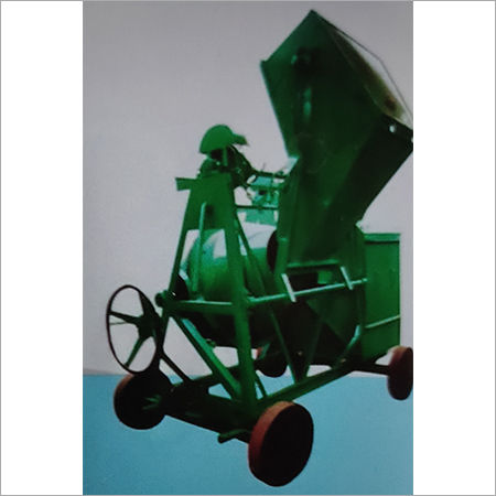 Concrete Mixer With Mechanical Hopper