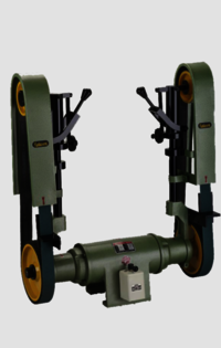Rajlaxmi Lancer Belt Grinder (Manual Grinding Machine)