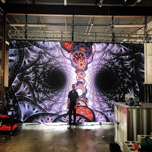 Full Color Stage Background LED Display Big Screen