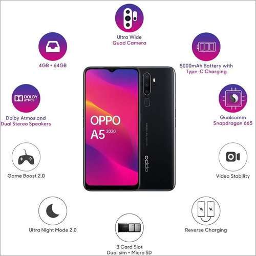 OPPO A5 2020 (3GB RAM, 64GB Storage)