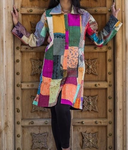 Patchwork Silk Jacket