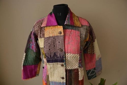 Women Patchwork Jacket