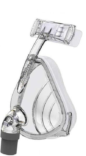 Full Face Mask - Silicone Material, Adjustable Size | Lightweight Design, Clear Color, Adjustable Headgear, Standard Connection