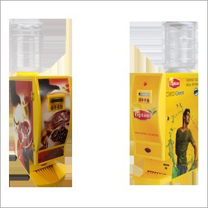 Two Lane Vending Machine - Metal, 200x450x630 mm, 1.2 Kg Premix Capacity | Semi Automatic, Digital Counters, Auto Cleaning, Password Locking