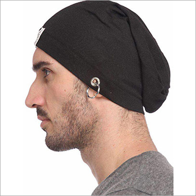 Mens Beanie Caps - Different Sizes, Black Color | Male, All Age Group, Versatile Beanie Caps for Stylish Warmth and Comfort