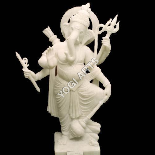 Marble Ganesha Sculpture