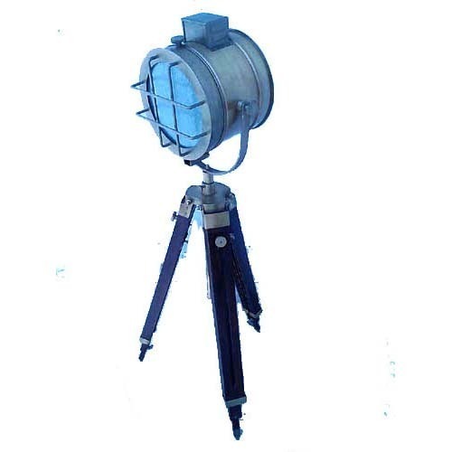 Wooden Tripod With Spot Light