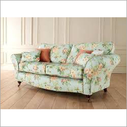 Multicolour Floral Printed Fabric Sofa