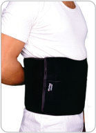 ORTHO ABDOMINAL BELT UNIVERSAL BLACK