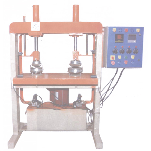 Hydraulic semi automatic Double Die Paper Plate Machine