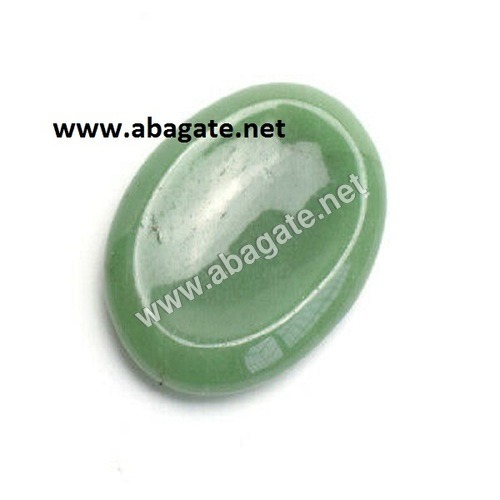 Green Aventurine Worry Stone Grade: A+