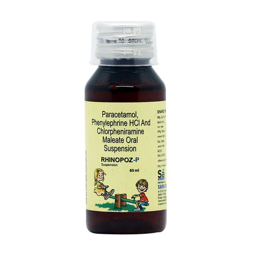 Chlorpheniramine Paracetamol And Phenylephrine Syrup