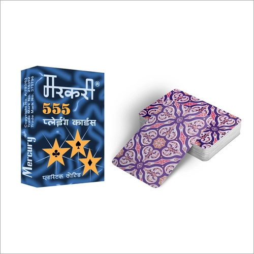 Paper Multicolor Playing Cards