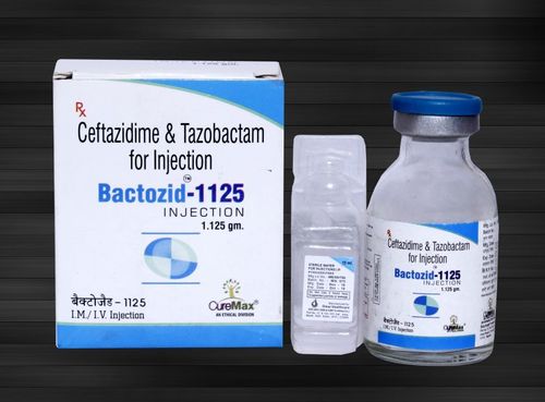 Ceftazidime 1000 mg & Tazobactam 125 mg