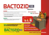 Ceftazidime 1000 mg & Tazobactam 125 mg