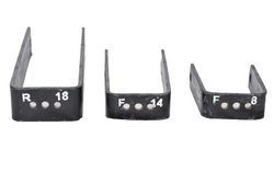 Leaf Spring Clamp - Metal, All Sizes Available | Durable, Corrosion Resistant, Long Working Life, High Durability, Designed for Commercial and Household Use