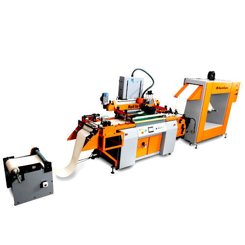 Roll To Roll Screen Printing Machine With Ir