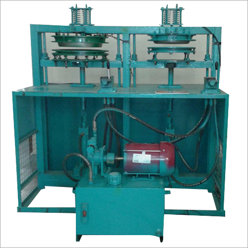 Ms Double Die Hydraulic Paper Plate Making Machine