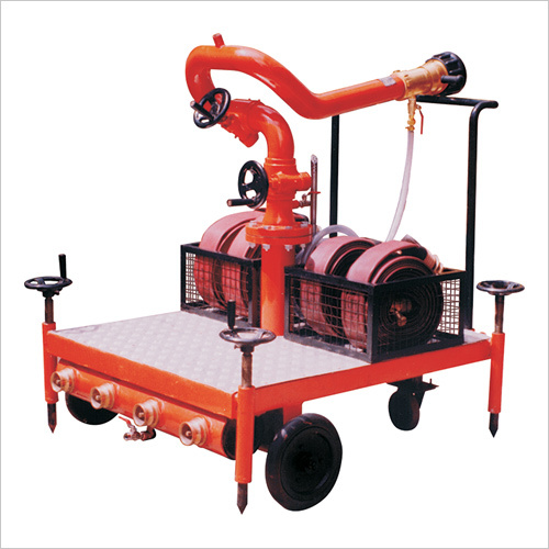Trolley With Monitor, Carbon Steel