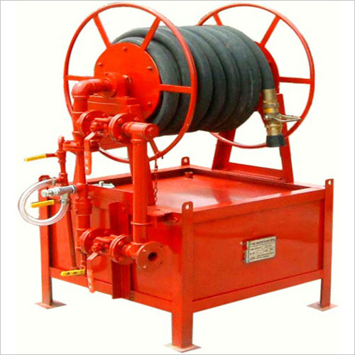 Foam Hose Reel with Tank Stainless Steel